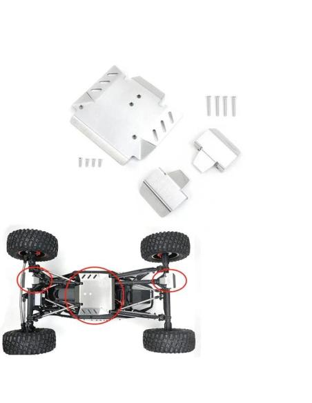 Protecciones chasis para Axial 1/10 RBX10 Ryft 4WD