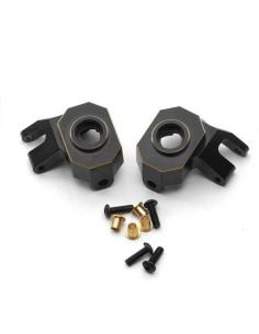 Brass Black Golden Steering Knuckles for SCX10 PRO