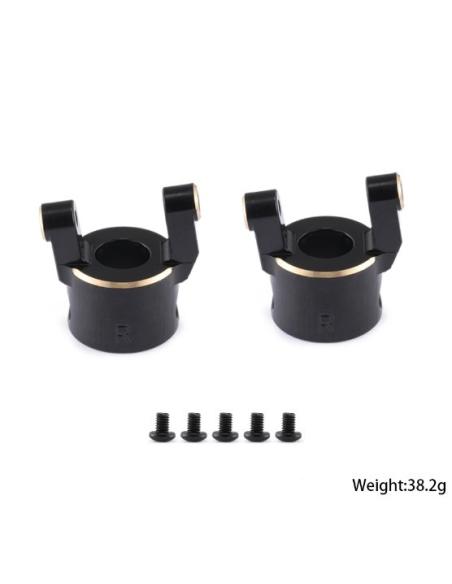 Brass Black Golden C Hubs for SCX10 PRO
