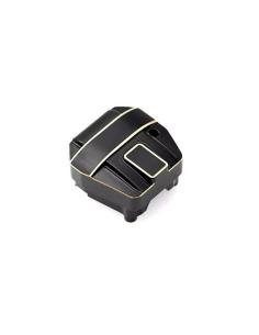 Brass Axle Cover Counterweight SCX10 PRO Black