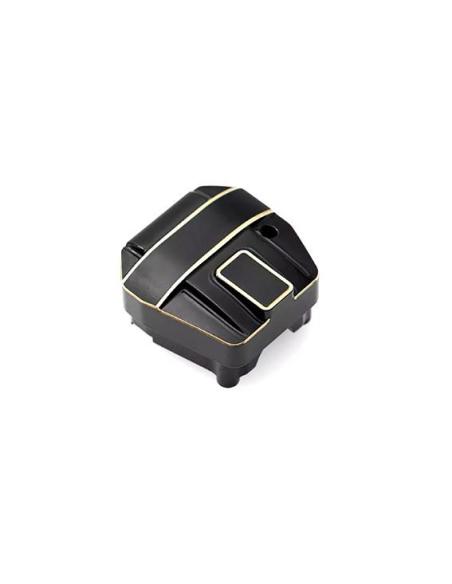 Brass Axle Cover Counterweight SCX10 PRO Black