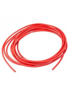 Cable siliconado 18AWG OD 2 3 1m Rojo