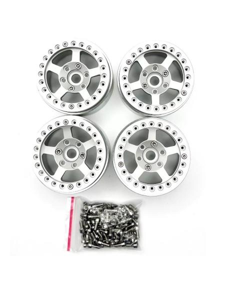 Llanta Crawler Alu 1 9  Beadlock 5 Stars  4u 