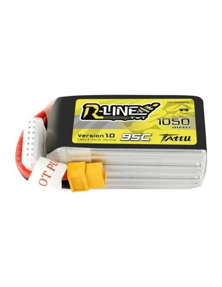 Batería Lipo Tattu R-Line 1050mAh 22 2v 95C XT60 