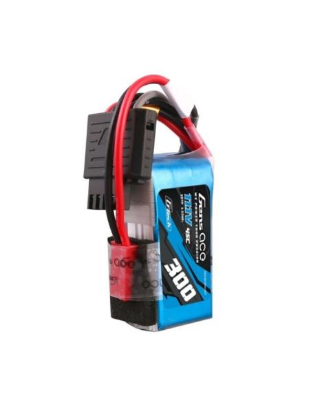Batería LiPo Gens Ace 300mAh 11.1V 45C 3S (JST)