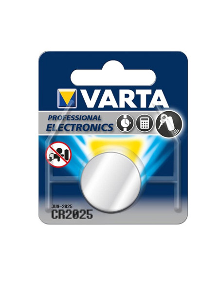 Pila de Botón de Lítio 3V CR2025 VARTA (1u.)
