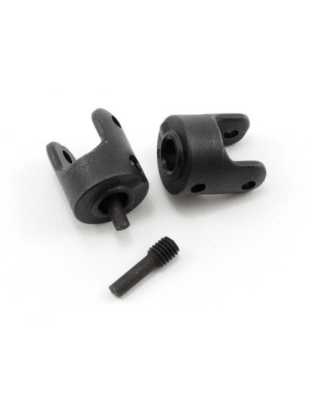 28 7057 Differential & Transmission Yokes w/Hardware Traxxas (2)