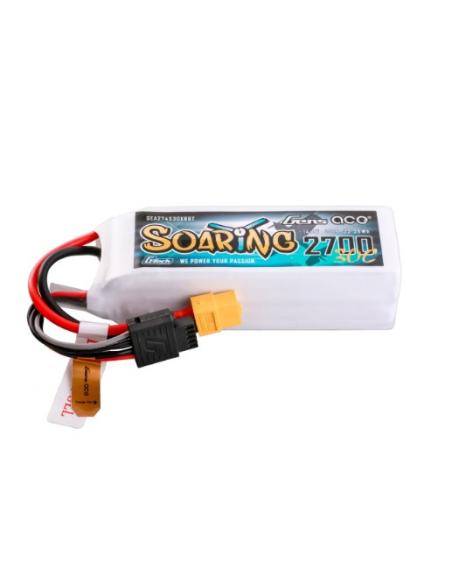 Batería LiPo Soaring 2700mAh 14 8V 30C 4S Gensace 