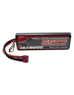 Batería LiPo 7 6v 5500mah 60C HC T-Dean Ultimate R