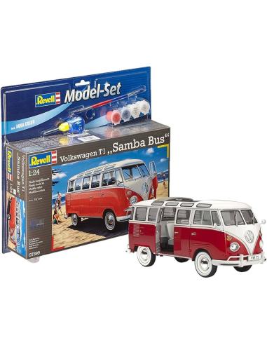 FURGONETA VOLKSWAGEN T1 "SAMBA BUS"'62 Model Set REVEL