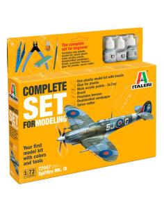 Maqueta avión Spitfire Mk  IX Set 1/72 Italeri