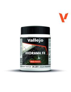 Agua transparente Vallejo 200ml