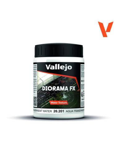 Agua transparente Vallejo 200ml