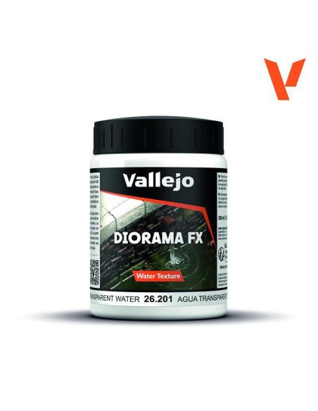 Agua transparente Vallejo 200ml