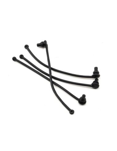 Body clip retainer Red (4) - TRX5752