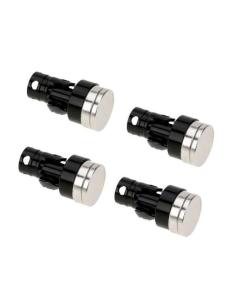 Soportes carrocería magnéticos para Coche RC Negro