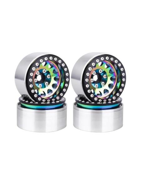 Llantas Aluminio Beadlock Crawler 1 9  Tornasolado