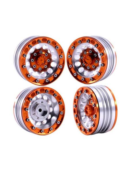 Llantas Aluminio Beadlock Crawler 1 9  Naranjas/pl