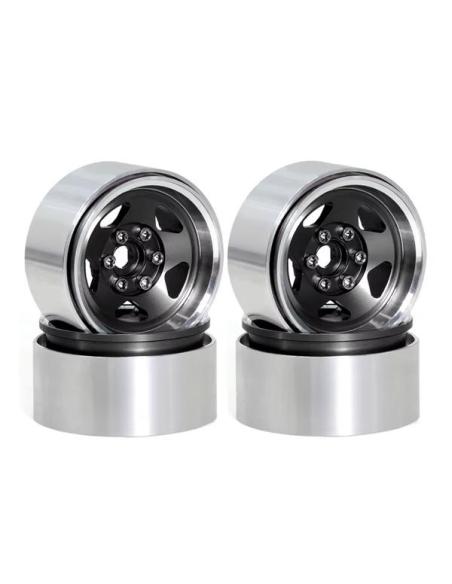 Llantas Aluminio Beadlock Crawler 1 9  Black D90