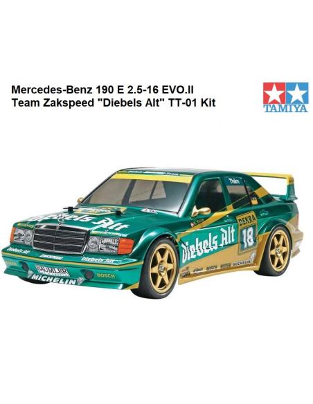 TT-02 MB 190E Giebels Alt RC 1/10 Tamiya