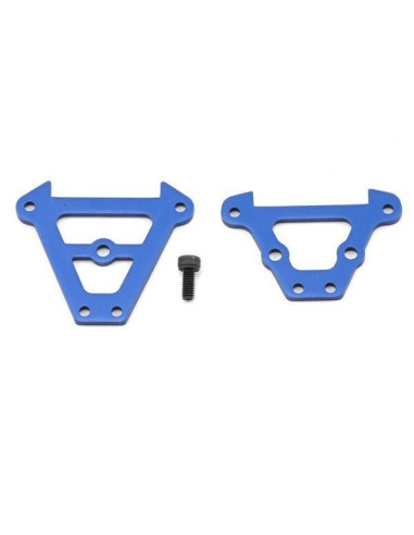 28 7023 Traxxas Front & Rear Aluminum Bulkhead Tie Bars (Blue)