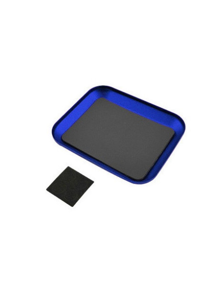 Bandeja magnética Aluminio Azul