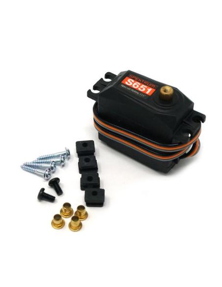 Servo Spektrum piñonería de acero S651 7Kg 23T