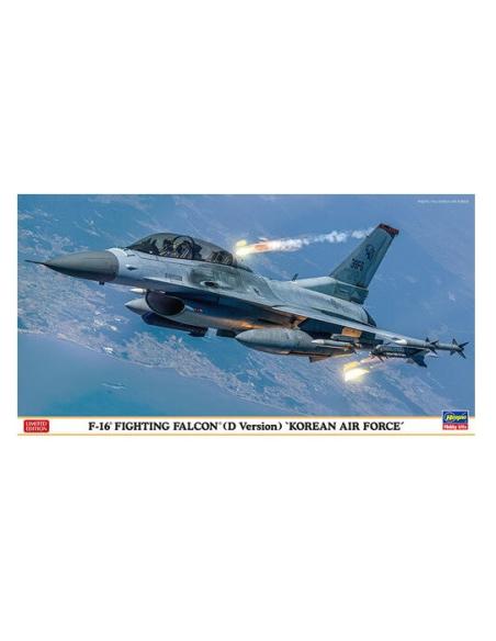 F-16 Fighting Falcon D Korean Hasegawa 1/48