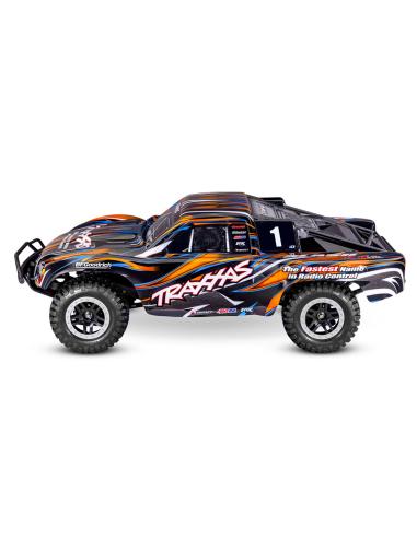Traxxas Slash 4x4 Brushless Clipless NARANJA