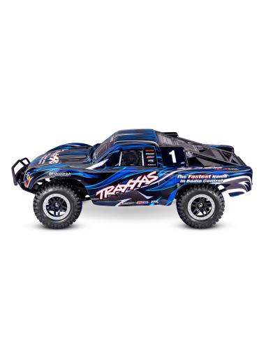 Traxxas Slash 4x4 Brushless Clipless AZUL