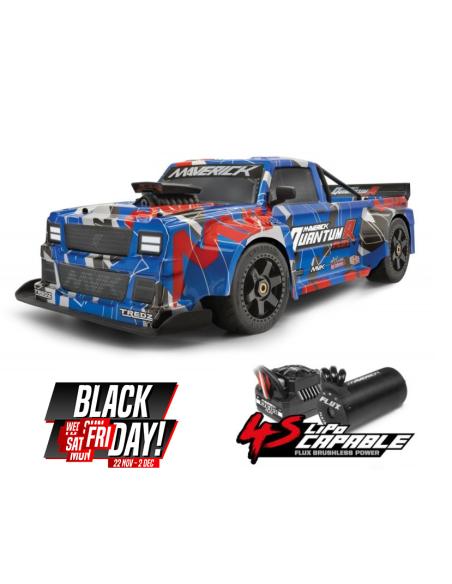QUANTUM R FLUX 4S 1/8 4WD RACE TRUCK - Azul/Rojo