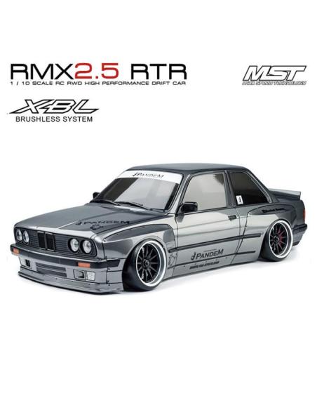 COCHE DRIFT MST RMX 2 5 RWD E30RB BRUSHLESS GRIS