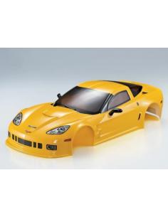 Corvette GT2 Pintada Amarillo 1/10 Killerbody