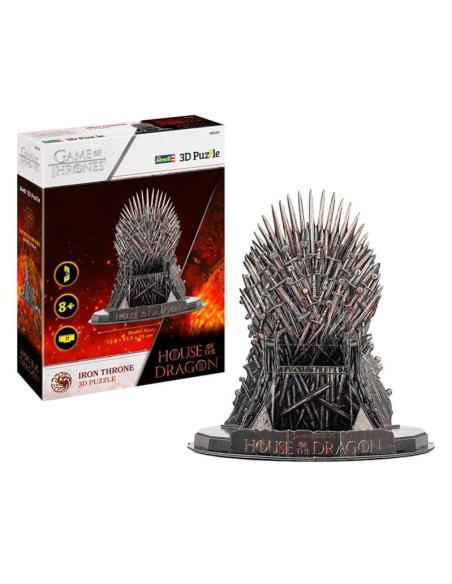 Puzzle 3D Trono de Hierro de Juego de Tronos Revel