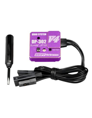 Gyro Yokomo V4 DP-302 Lila