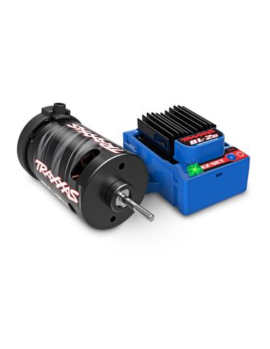 Traxxas Slash 4x4 BL-2s Brushless Clipless ROJO