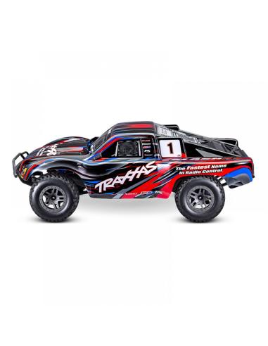Traxxas Slash 4x4 BL-2s Brushless Clipless ROJO