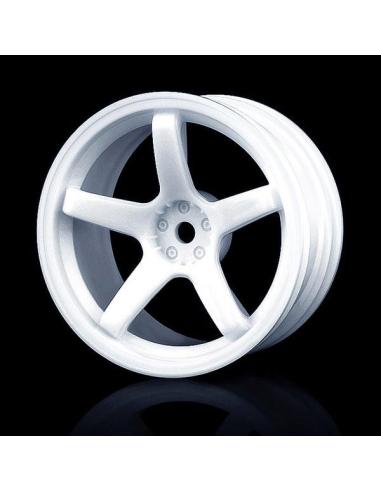 Llantas MST Drift Offset  5 Blancas 102018W  4u 