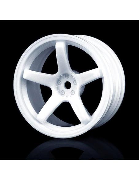 Llantas MST Drift Offset  5 Blancas 102018W  4u 