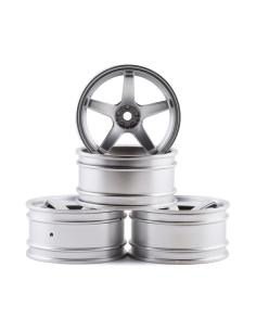 Llantas MST Drift Offset  5 Silver 832004FS  4u
