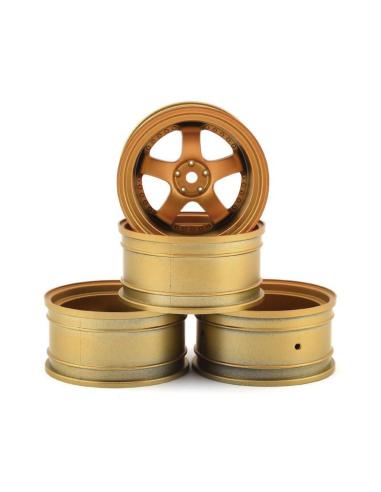 Llantas MST Drift Offset  9 Gold 832052GD  4u 
