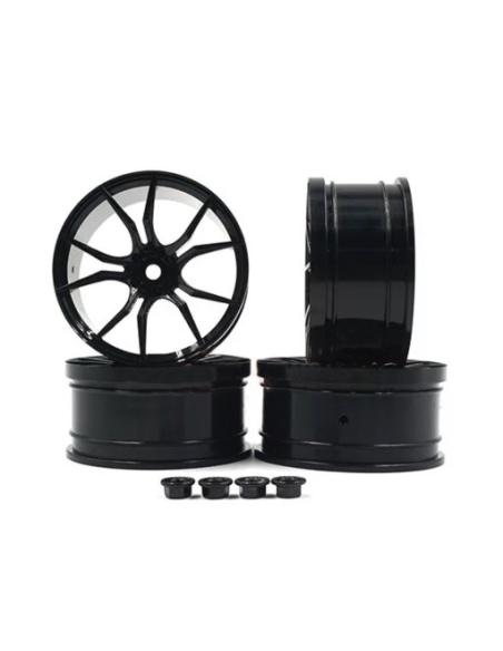 Llantas MST Drift Offset  3 Black 832033BK  4u 