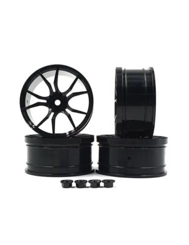 Llantas MST Drift Offset  1 Black 832058BK  4u 