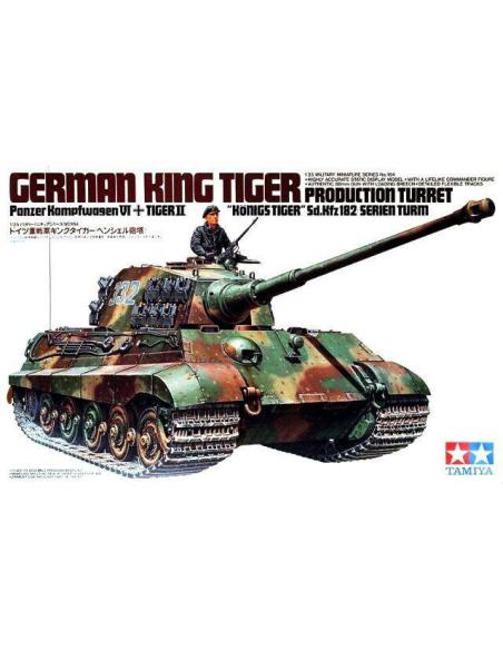 German King Tiger Sd Kfz 182 1/35 Tamiya