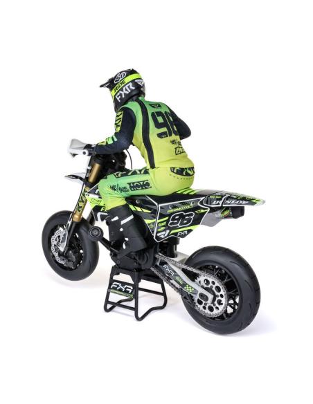 PROMOTO-SM FXR 1/4 Supermoto RTR Losi Club MX con Batería