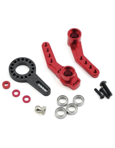 Salvaservo aluminio rmx2 5 Rojo MST