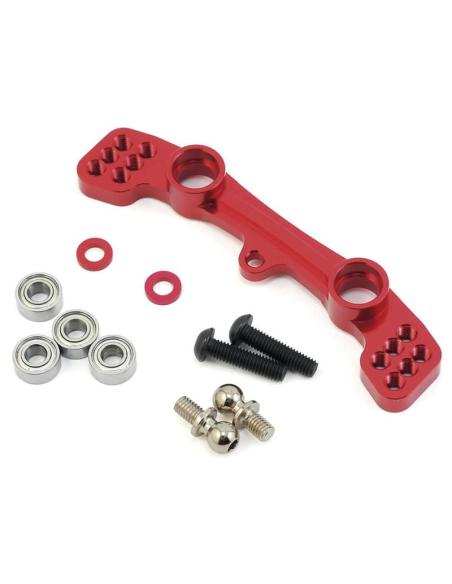 Placa ackerman aluminio rmx2 5 Rojo MST