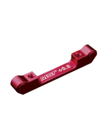 Placa antihundimento aluminio rmx2 5 roja MST