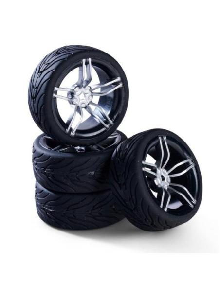 Set Ruedas Design 5sp Carson Silver 1/10