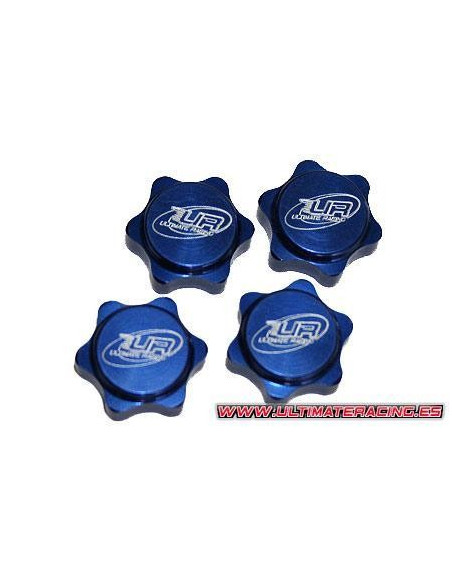 Tuerca rueda BSC aligerada Azul 4u (Crono/Hobao)